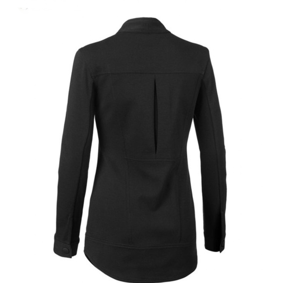 CABI CENTER JACKET BLACK KNIT BLAZER STYLED WORKWEAR SIZE MEDIUM - Picture 5 of 17